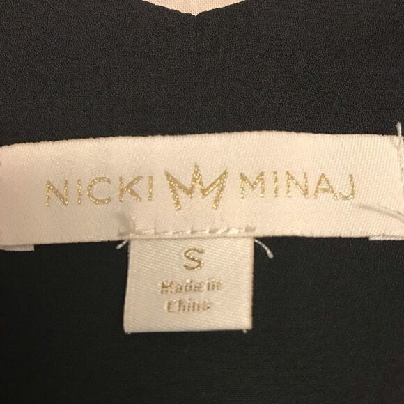 Nicki Minaj Color Block Romper Small Blue Purple - Picture 11 of 14